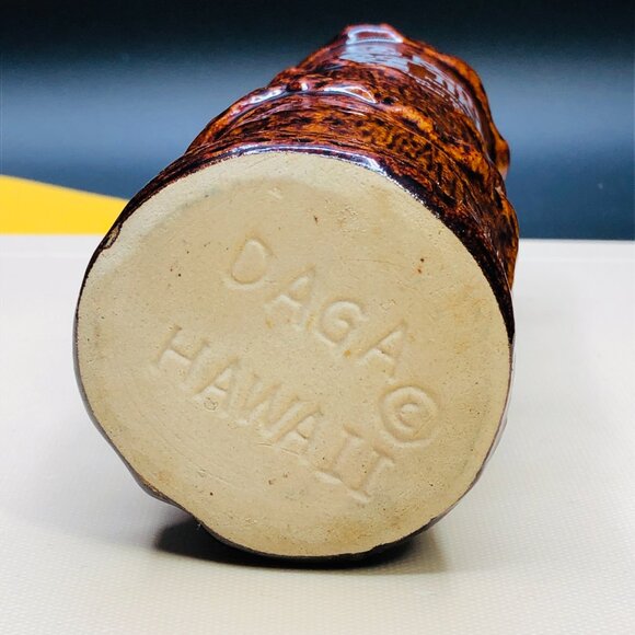 Vintage KON TIKI Restaurant Sheraton Montreal Totem Tumbler: by DAGA Hawaii - Picture 9 of 11